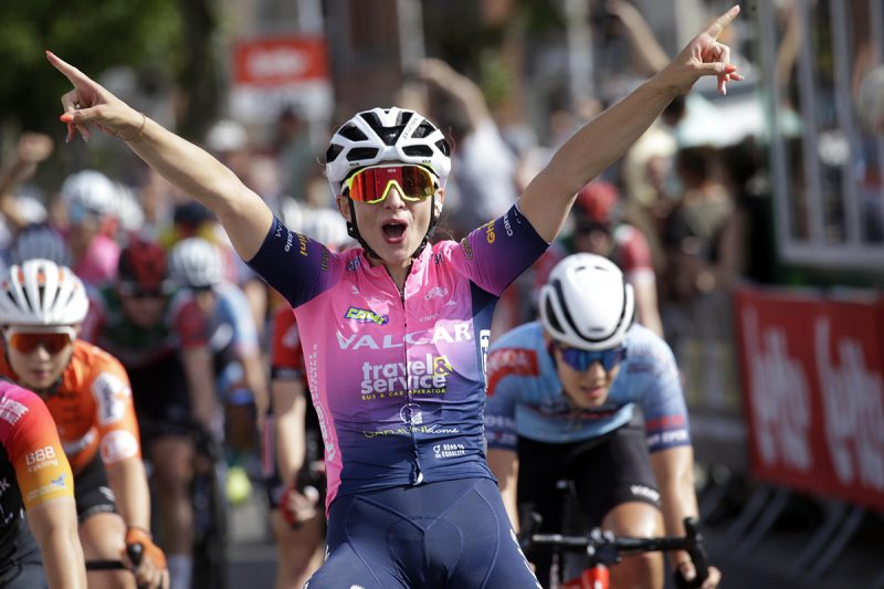 Chiara Consonni wins the SPAR Flanders Diamond Tour • ProCyclingUK.com